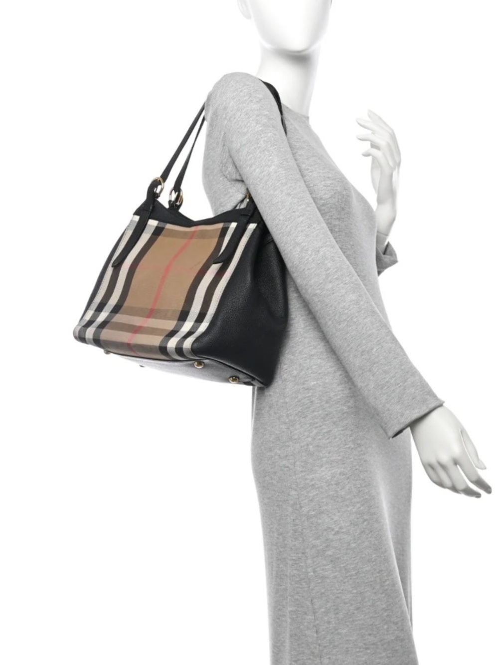 Burberry Small Check Canterbury Bag - Picture 2 of 13
